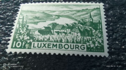 LÜKSEMBURG--1948           10FR         UNUSED - 1926-39 Charlotte De Profil à Droite