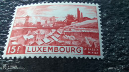 LÜKSEMBURG--1948           15FR         UNUSED - 1926-39 Charlotte Di Profilo Destro
