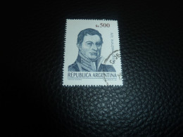 Républica Argentina - Amiral Guillermo Brown (1777-1857) - 500 $a - Yt 1462 - Brun Et Bleu-noir - Oblitéré - Année 1985 - Used Stamps