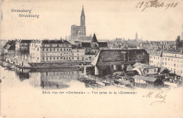 FRANCE - 67 - Strasbourg - Strassburg I. E. - Vue Prise De La Germania - Carte Postale Ancienne - Strasbourg
