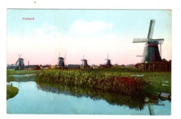 Pays Bas Nederland Holland Zaanstreek Windmill Moulin A Vent - Zaanstreek