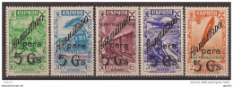 MABE17SCCF-L4382-TTRANSPTRE.Maroc .Spanish Morocco .MARRUECO ESPAÑOL..HISTORIA DEL  CORREO.BENEFICENCIA.1941.(Ed 17/21*) - Other (Sea)