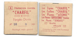 Pochette D'hameçons "Charfil". Reste 5 Feuillets Avec Hameçons - Fishing