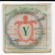 Racine Nylon Tortue 5 Mètres, Lettre Y - Fischerei