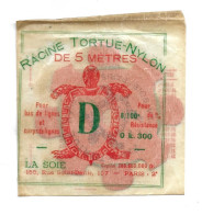 Racine Nylon Tortue 5 Mètres, Lettre D - Pêche