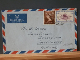 65/082I LETTER  NEW ZEALAND  1953 TO HOLLAND - Cartas & Documentos