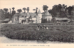 FRANCE - 50 - Saint Lô - Le Château De Cauçelles - LL - Vache - Carte Postale Ancienne - Saint Lo