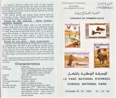 1994 - Tunisie - Y & T 1240 --- 1243 - Faune De Tunisie  -   Prospectus - Geese