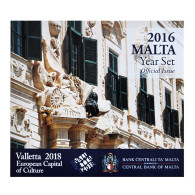 Malta Coins Set 2016 Euro 8 Coins Set BU Year Set Official Issue 00466 - Malte