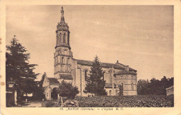 FRANCE - 33 - BAYON - L'église - Carte Postale Ancienne - Sonstige & Ohne Zuordnung