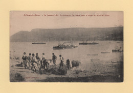 Les Affaires Du Maroc - Le Jeanne D Arc La Gloire Et Le Conde En Rade De Mers El Kebir - War 1914-18