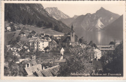 C7704) Salzkammergut - EBENSEE Mit Traunstein ALT ! 1952 Tolle Alte Häuser Details U. Kirche - Ebensee