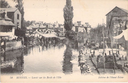 FRANCE - 35 - RENNES - Lavoir Sur Les Bords De L'Ille - Carte Postale Ancienne - Rennes