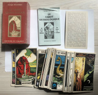 Très Beau Jeu De Tarot Divinatoire Voyance - Tarot Astrologique De Georges Muchery 1987 - éditions Du Chariot - Tarot-Karten