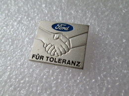 PIN'S     FORD    FÜR  TOLERANZ - Ford