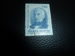 Republica Argentina - Général José De San Martin - 10000 Pesos - Yt 1241 - Bleu Foncé - Oblitéré - Année 1981 - - Used Stamps