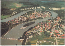 WASSERBURG Am Inn - Fliegeraufnahme, Flugaufnahme, Luftbild - Wasserburg (Inn)