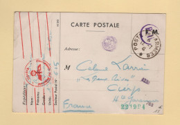 Poste Aux Armees - 12-7-1941 - Secteur Postal 615 Destination France - Censure Allemande - 2. Weltkrieg 1939-1945