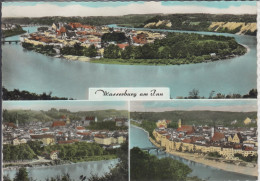 WASSERBURG Am Inn - Mehrbildkarte,  Panorama - Wasserburg (Inn)