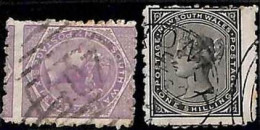 94745b  - NEW SOUTH WALES - STAMP - Set Of 2 USED Stamps - Autres & Non Classés