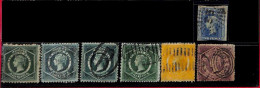 94745f - NEW SOUTH WALES - STAMP - Nice Lot Of 7  USED Stamps - Otros & Sin Clasificación