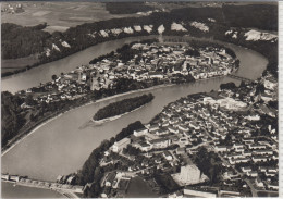 WASSERBURG Am Inn - Oberbayern, Fliegeraufnahme, Luftbild, Flugaufnahme, Panorama - Wasserburg (Inn)