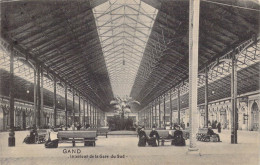 BELGIQUE - Gand - Intérieur De La Gare Du Sud - Carte Postale Ancienne - Gent