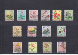 RUANDA URUNDI - O / FINE CANCELLED - 1953 - BLUMEN, FLOWERS, FLEURS -   Yv. 178, 182/5, 187/195 - Gebraucht