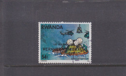 RWANDA - O / FINE CANCELLED - 1977 - WERNER VON BRAUN OVERPRINT - Mi. 908  TOP VALUE - Used Stamps