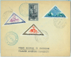 86575 - SAN MARINO - POSTAL HISTORY -  FDC  COVER 1952  Flowers - San Marino