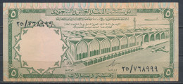 °°° SAUDI ARABIA 5 RIYALS 1968 °°° - Saoedi-Arabië