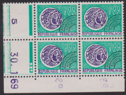 FRANCE PREOBLITERE N° 125** MONNAIE GAULOISE COIN DATE DU 30/1/69 - Precancels