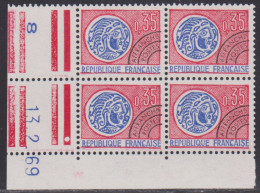 FRANCE PREOBLITERE N° 127** MONNAIE GAULOISE COIN DATE DU 13/2/69 - Precancels