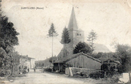 - DAMVILLERS -1905- Eglise Et Entrée Du Bourg - ( 1382 ) - Damvillers