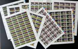 Afghanistan 2004 Mi. ? Sheets Planches Football Fußball Soccer Milan AC Milano MNH** 9 Val. - Afghanistan