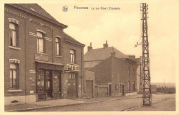 BELGIQUE - Peronnes - La Rue Albert Elisabeth - Carte Postale Ancienne - Otros & Sin Clasificación