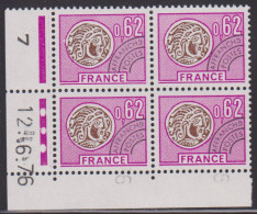 FRANCE PREOBLITERE N° 141** MONNAIE GAULOISE COIN DATE DU 12/6/76 - Precancels