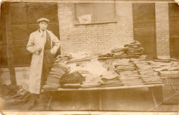 - Carte Photo - Marchand De Tissus - ( 1392 ) - Shopkeepers