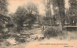 89 - L ISLE SUR SEREIN - S14415 - Un Coin De Rivière - Pêche Pêcheur - L23 - L'Isle Sur Serein