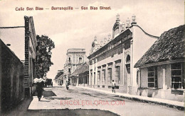 Ac8362 - COLOMBIA -  Vintage Postcard - Barranquilla, San Blas Street - Colombie