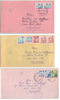 PRIZREN Yugoslavia KOSOVO CRISIS - CIVIL WAR 1992 Lot (1) Of 3 Letters INFLATION - Covers & Documents