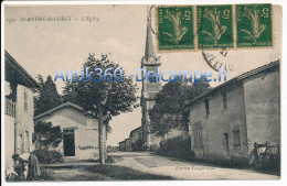 CPA 01 SAINT ANDRE DE CORCY L'Eglise - Zonder Classificatie