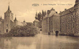 BELGIQUE - Jehay-Bodegnée - Le Château Et L'Eglise - Carte Postale Ancienne - Amay