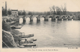 78 - LIMAY - Vieux Pont De Limay, Vu Du Pont De Mantes - Limay