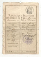 JC, Permis De Chasse , LOT ET GARONNE, LAVARDAC , 1904 , 2 Scans , Vingt Huit Francs - Unclassified