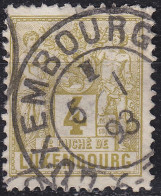 LUXEMBURG LUXEMBOURG [1882] MiNr 0047 D ( O/used ) - Sonstige & Ohne Zuordnung