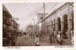 Ac8387 - COLOMBIA -  Vintage Postcard - Barranquilla, Mercado Publico - Colombie