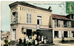 CPA Méru  Grand Hotel Du Centre Angonin Fils - Meru