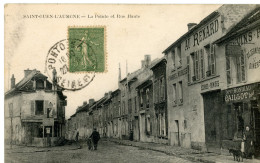 CPA St Ouen L'Aumone La Pointe Et Rue Haute - Saint-Ouen-l'Aumône