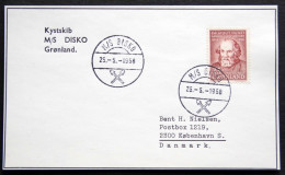 Greenland  1968   M/S DISKO 25-5-1968  ( Lot  872 ) - Briefe U. Dokumente